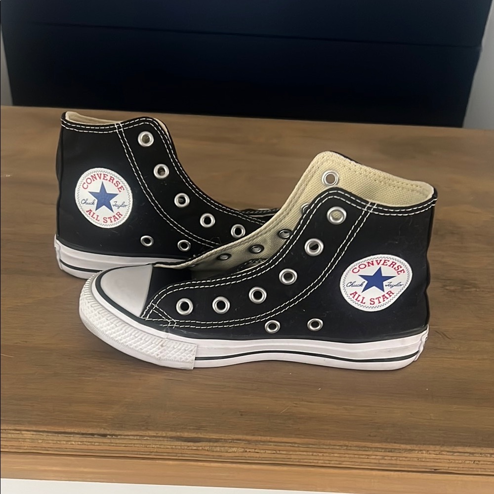 Converse Black Kids High-Top Sneakers